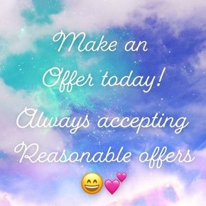 Make an offer today 💕